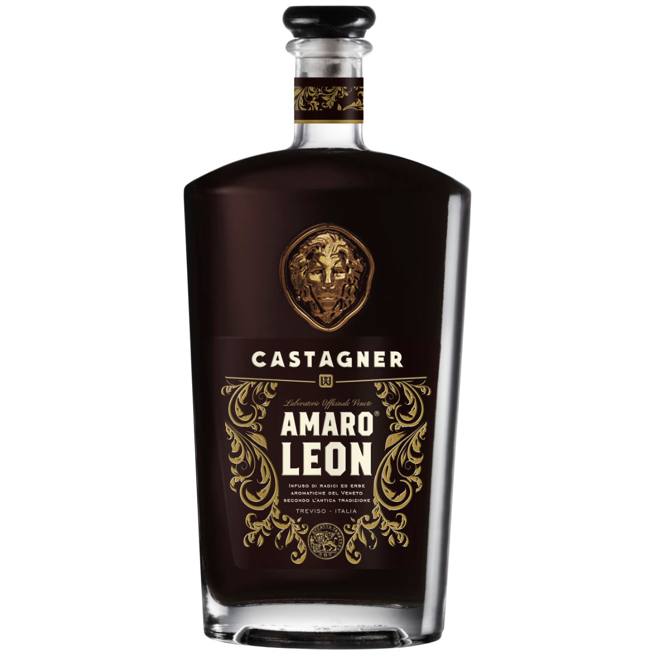 Flasche Castagner Amaro Leon Kräuterlikör 33 % vol. 0,7 l