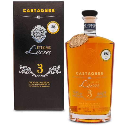 Castagner Fuoriclasse Leon 3 Anni Grappa Riserva 38% vol. 0,7l