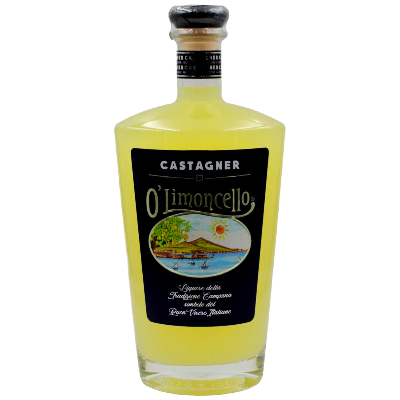 Flasche Castagner O‘Limoncello Zitronenlikör 30 % vol. 0,7 l