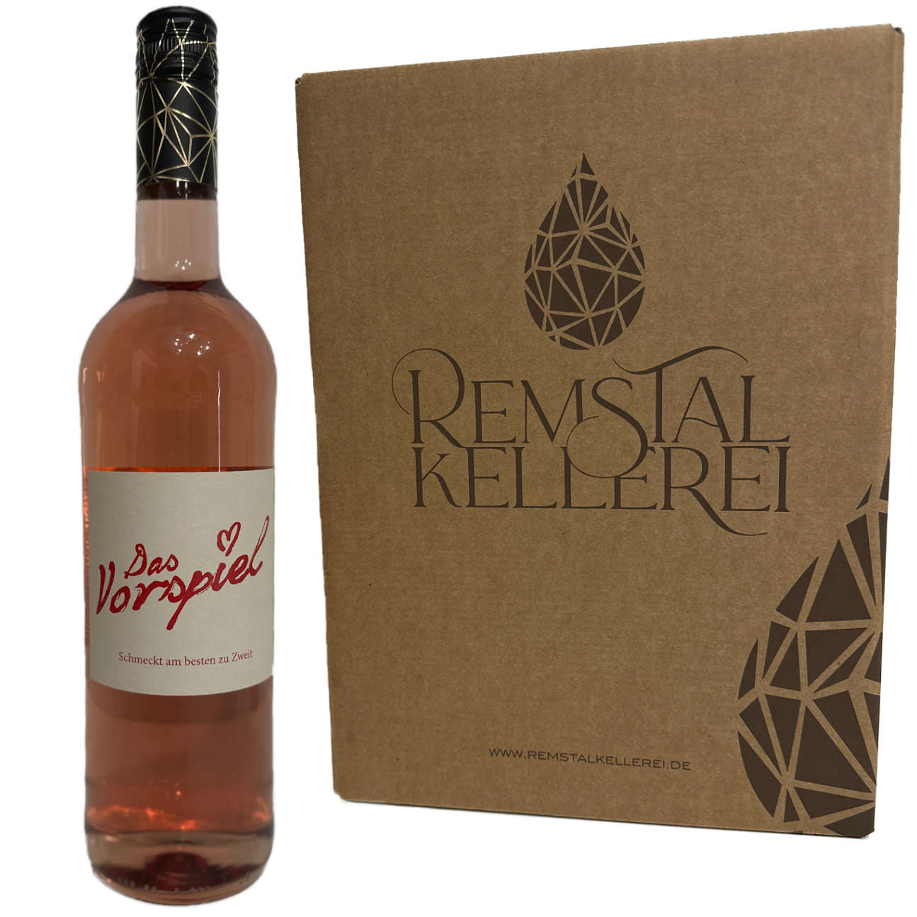 1 Flasche Das Vorspiel mit Karton