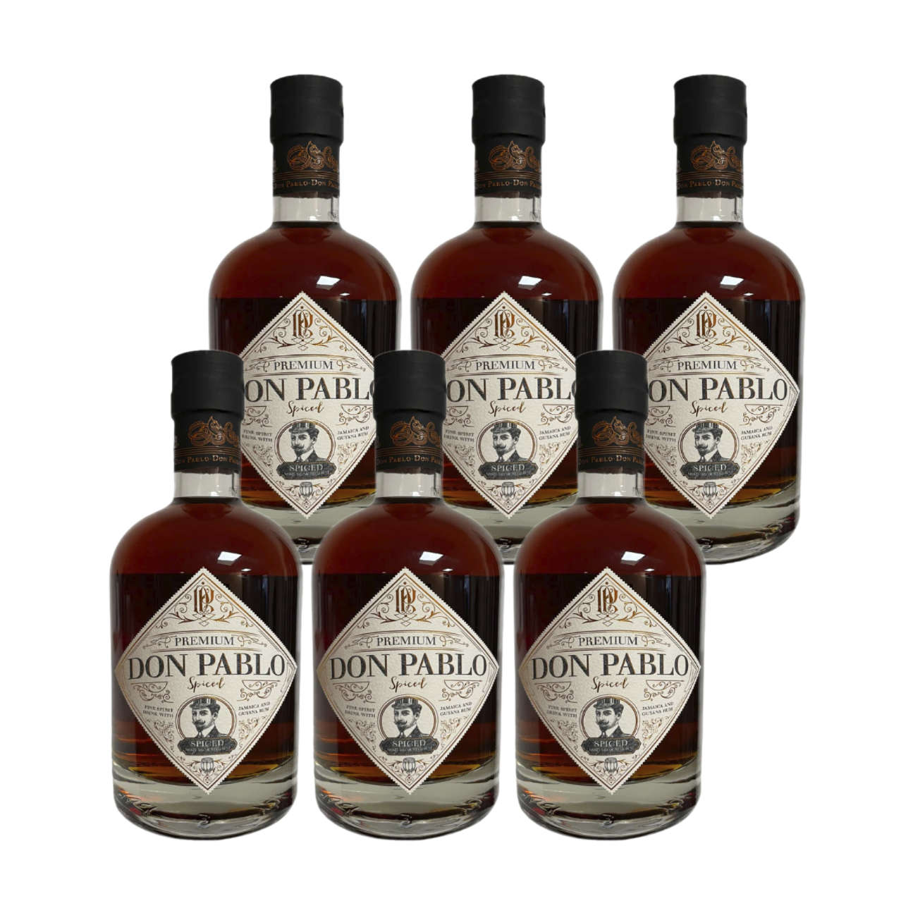 6 Flaschen Don Pablo Premium Rum 40 % vol. 0,7l