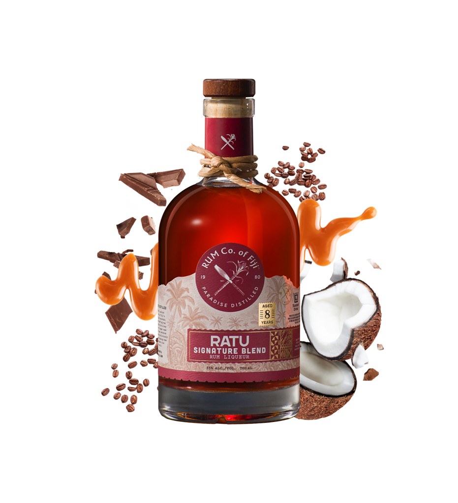 RATU Fijian Premium Rum Liqueur 8 Jahre 35% vol. 0,7l