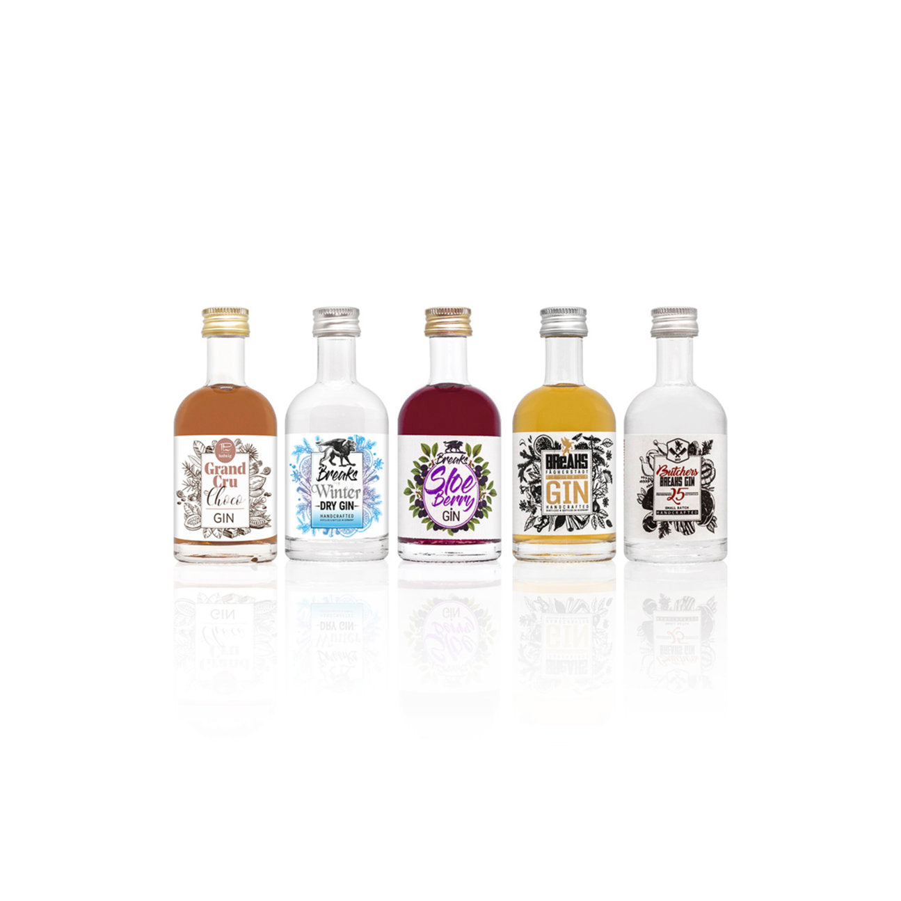 Breaks - Fächerstadt Dry Gin Tasting Box 30-45% vol. Box 2