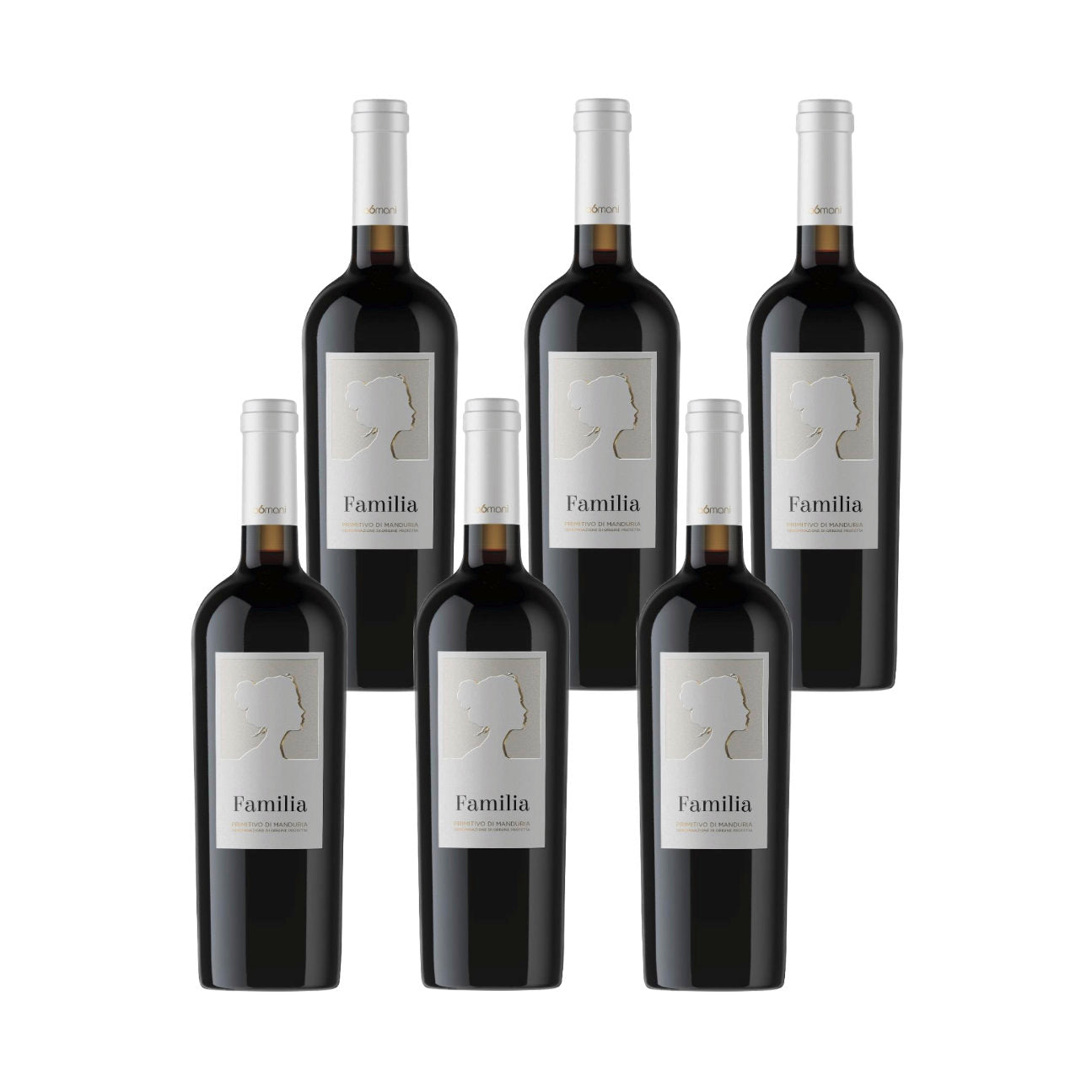 a6mani »Familia« Primitivo di Manduria DOP Rot 0,75l