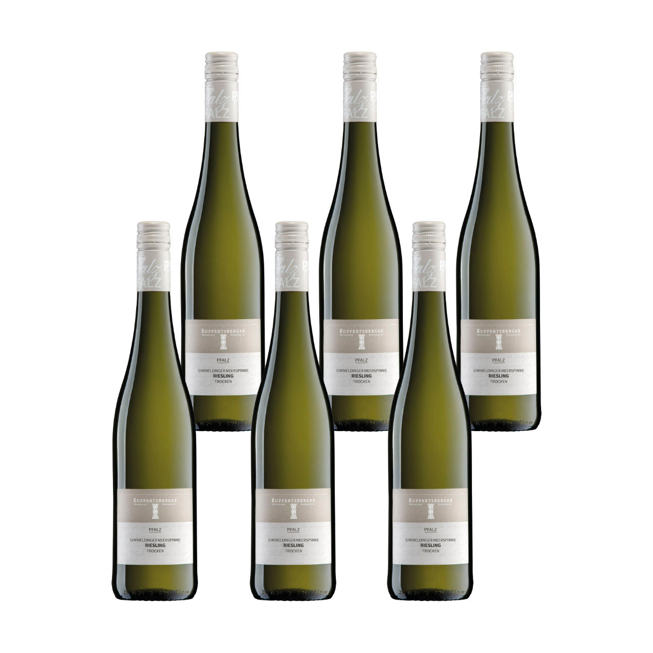 Ruppertsberger Riesling Kabinett trocken Gimmeldinger Meerspinne 0,75l