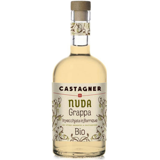Flasche Castagner Grappa Nuda Bio