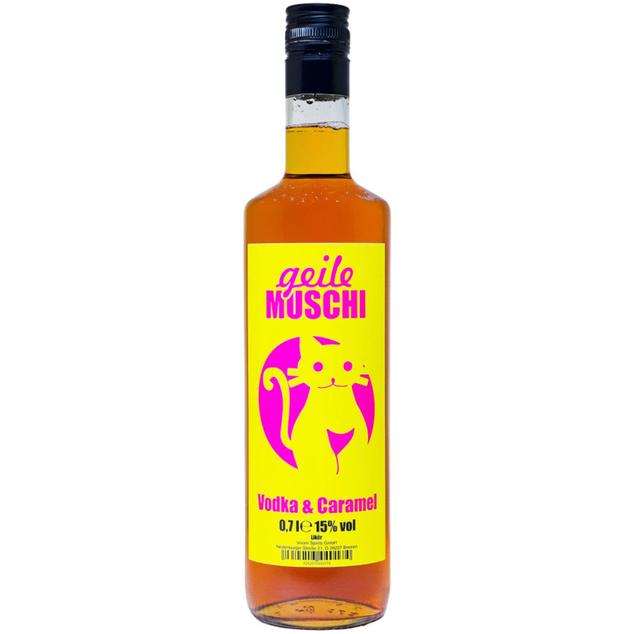 🍪 Geile Muschi Caramel – Süßer Karamell-Likör 15% vol. 0,7l
