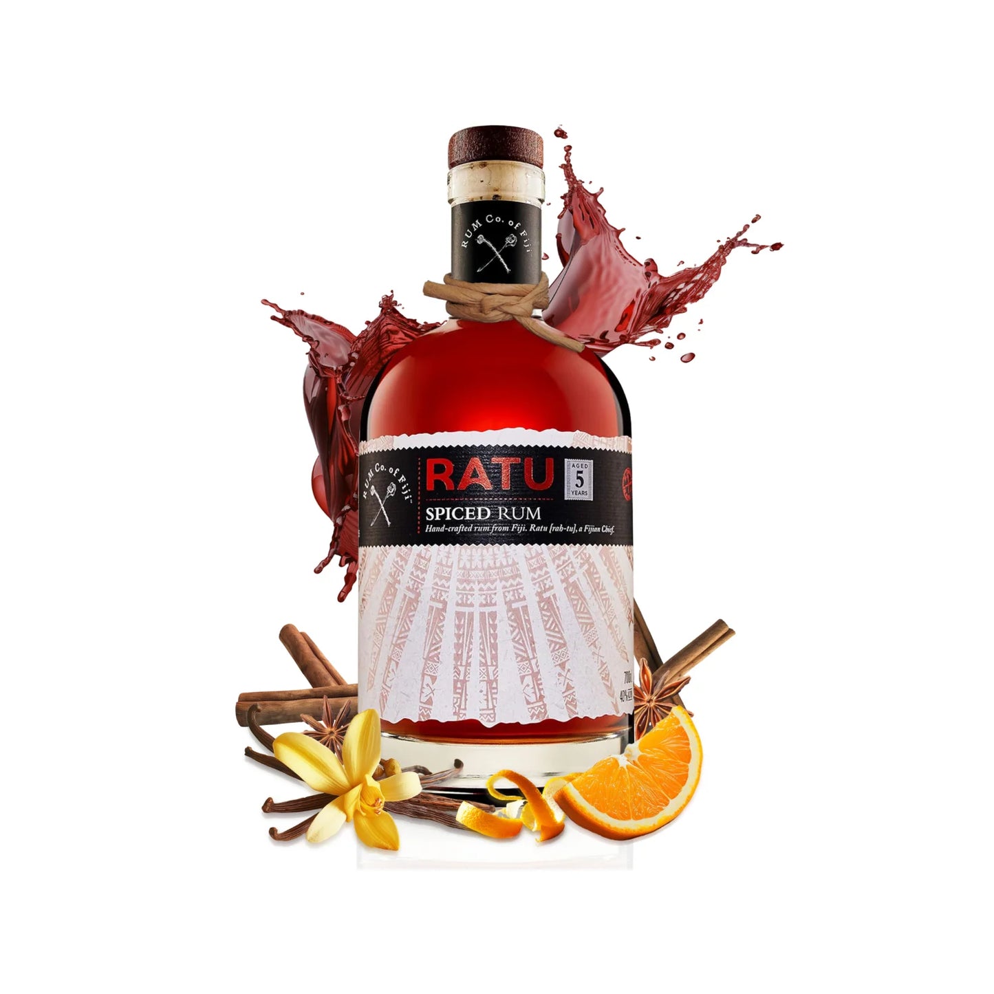 RATU Spiced Rum 5 Jahre 40% vol. 0,7l