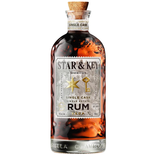 STAR & KEY VSOP Mauritius Single Cask Rum 43% vol. 0,7l