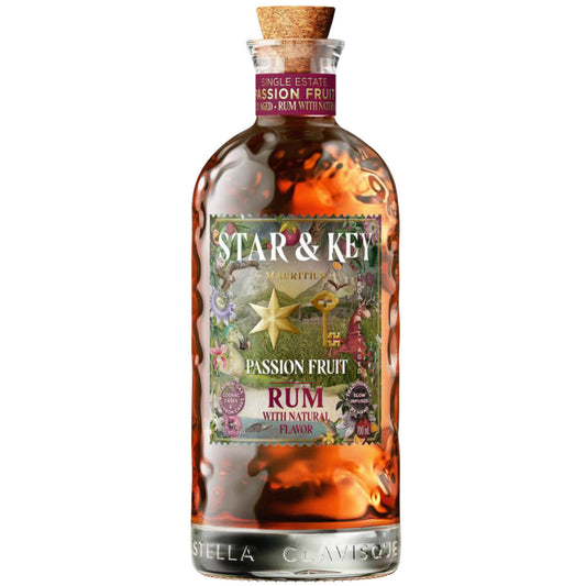 STAR & KEY Mauritius Passion Fruit (Spirituose auf Rumbasis) 40% vol. 0,7l