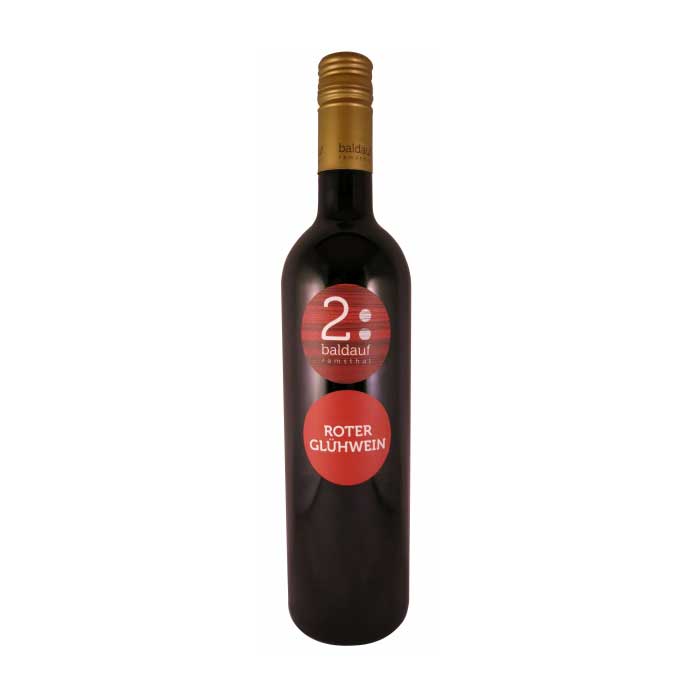 1 Flasche Baldaufs Winzerglühwein rot, 0,75l