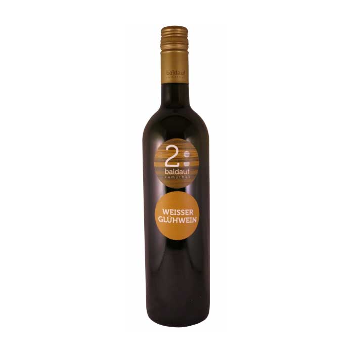 1 Flasche Baldaufs Winzerglühwein weiß, 0,75l