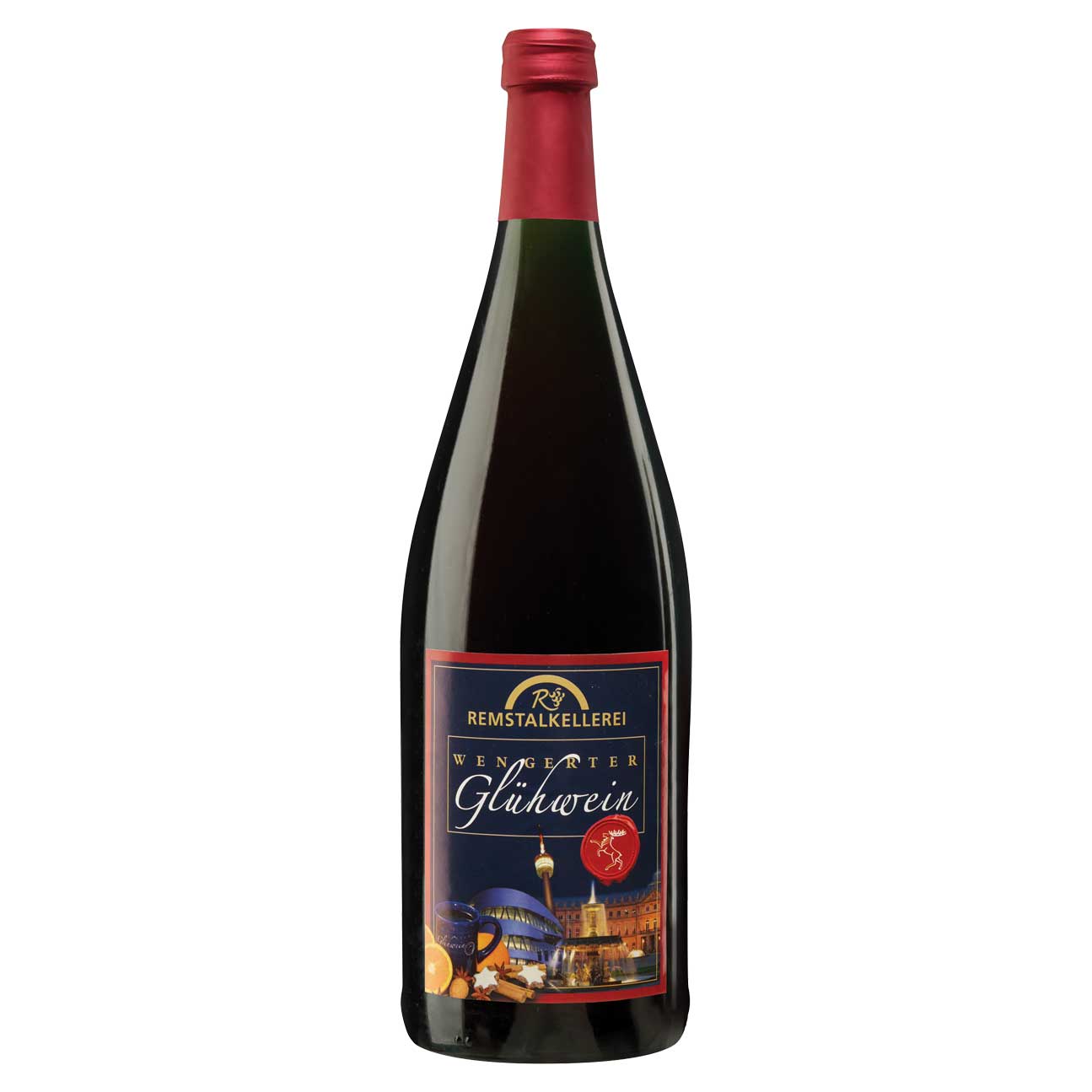 1 Flasche Wengerter Winzerglühwein rot, 1,0l