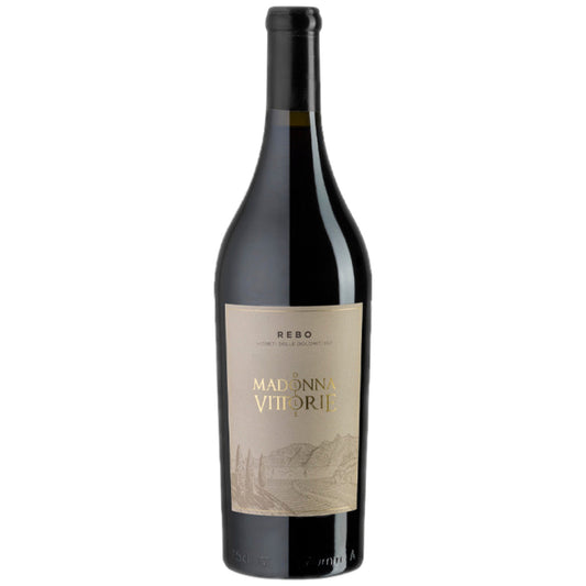 Flasche Madonna delle Vittorie REBO Rosso aus dem Trentino