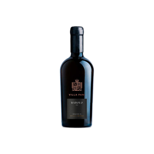 Flasche Villa Pani Barolo DOCG Rotwein aus dem Piemont