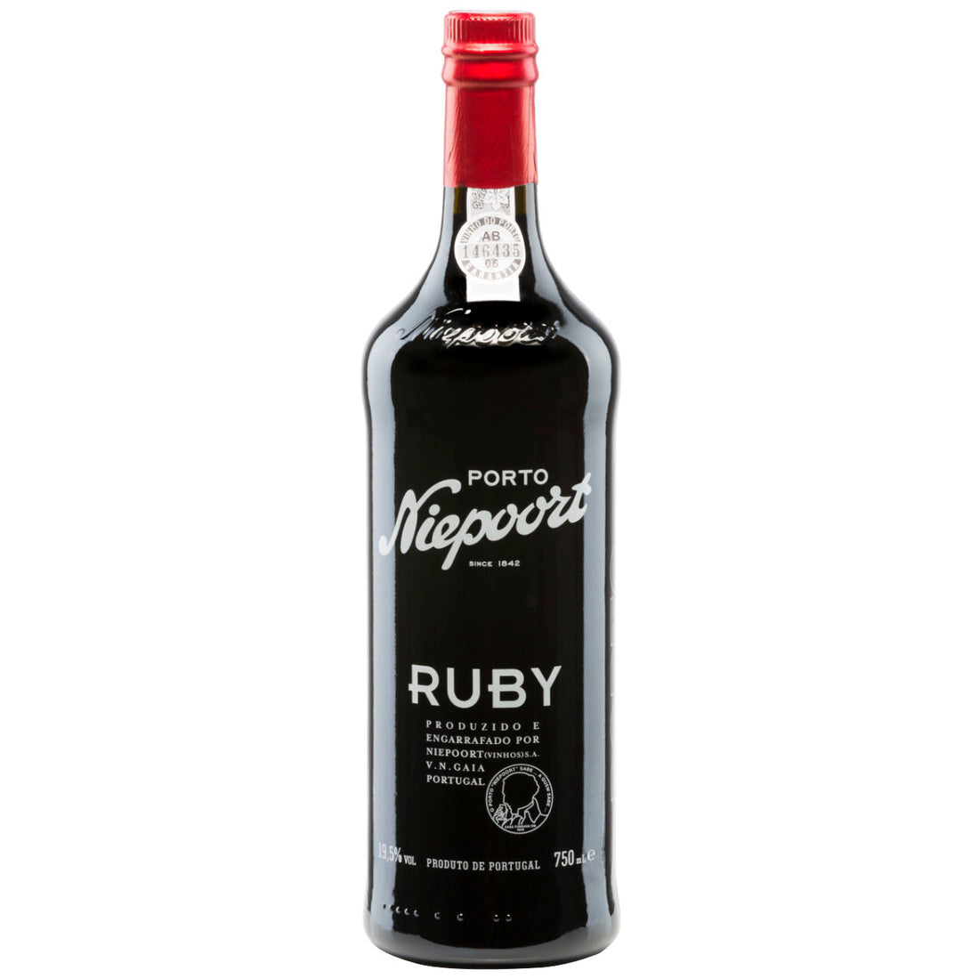 Flasche Niepoort Ruby Portwein 19,5 Prozent vol. aus Portugal