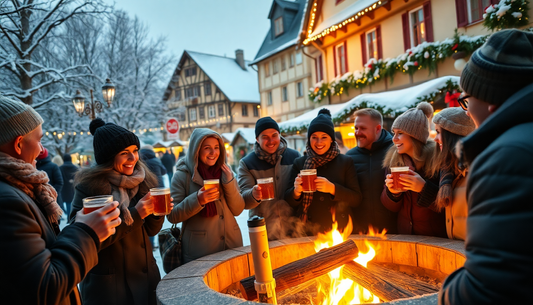 Entdecke die Wärme von Glina Winterfeuer Glühgin und Glühwhisky
