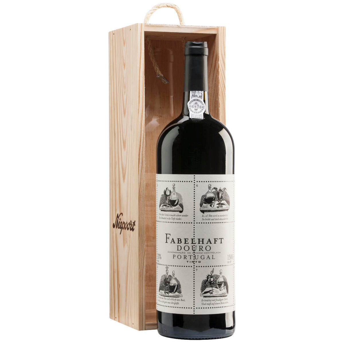 Fabelhaft Tinto Magnum Holzkiste Rot trocken 1,5l - Niepoort Vinhos