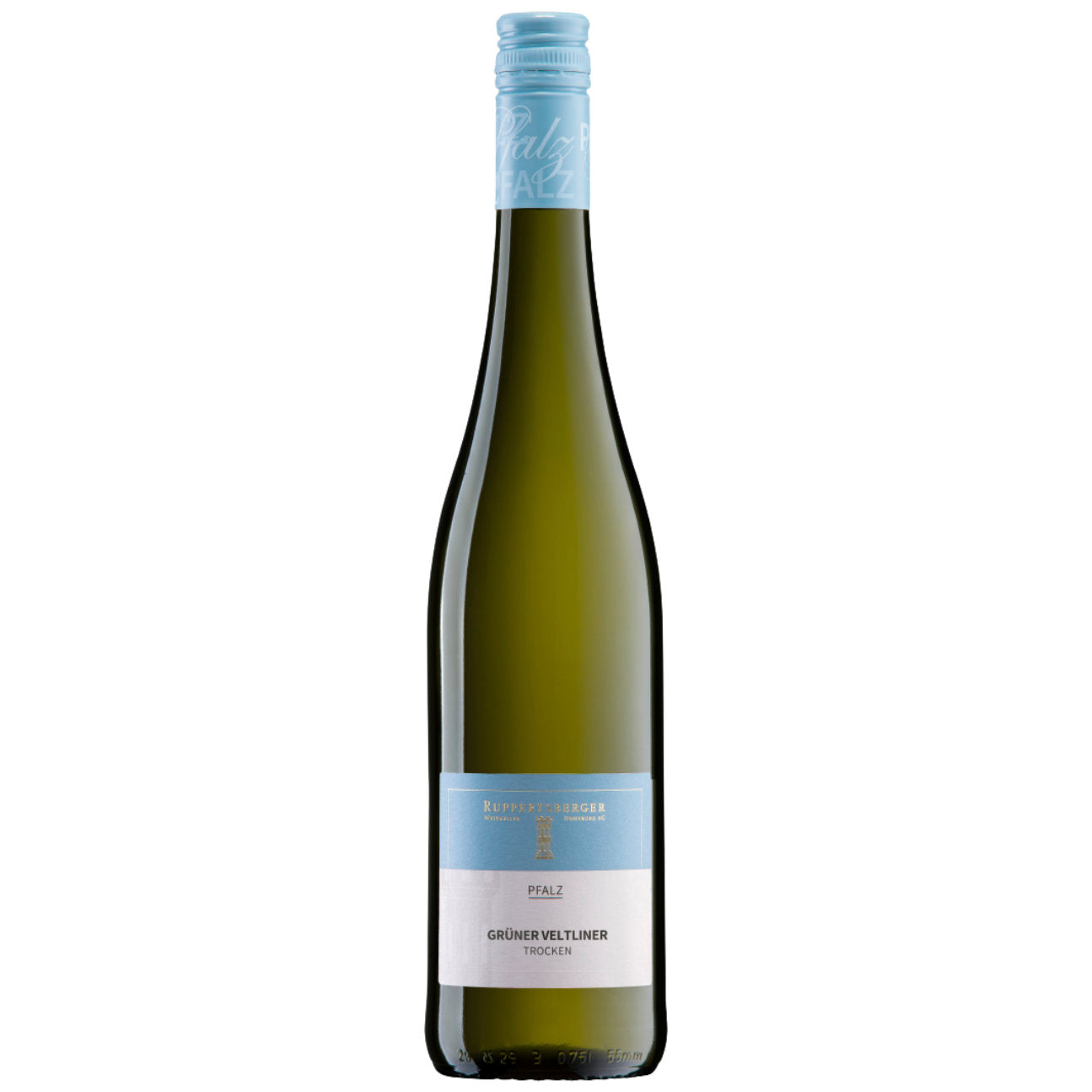 1 Fasche Ruppertsberger Grüner Veltliner trocken QW Pfalz  – deutscher Weißwein