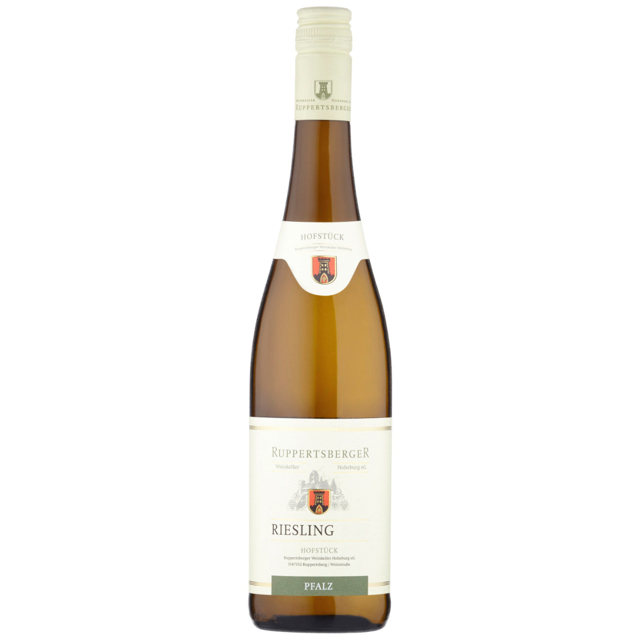 1 Flasche Ruppertsberger Riesling Lieblich QW Pfalz 0,75l – deutscher Weißwein