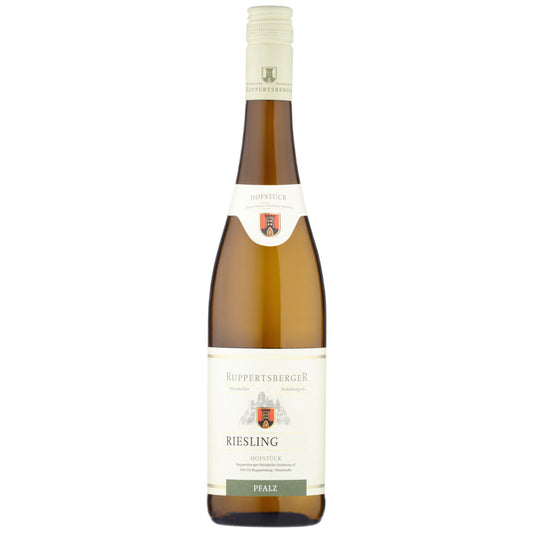 1 Flasche Ruppertsberger Riesling Lieblich QW Pfalz 0,75l – deutscher Weißwein