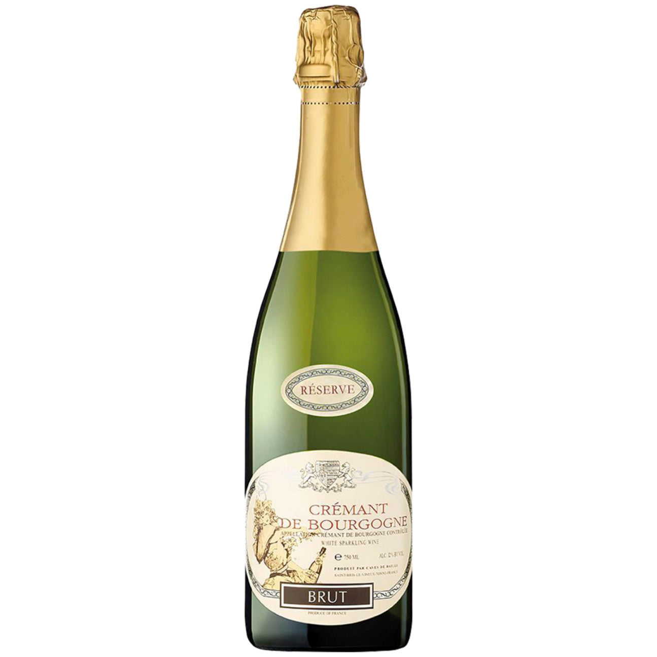 Caves de Marsigny Crémant de Bourgogne Brut Réserve 0,75l
