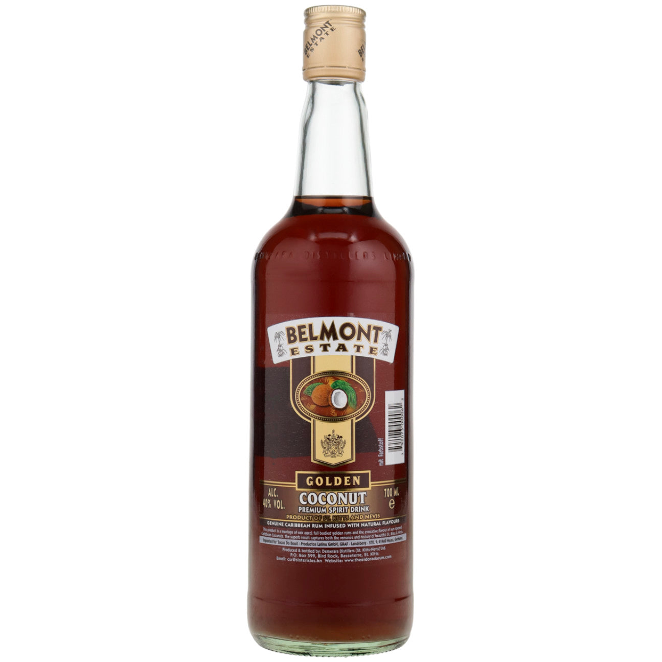 Belmont Estate Gold Coconut 40% vol. 0,7l
