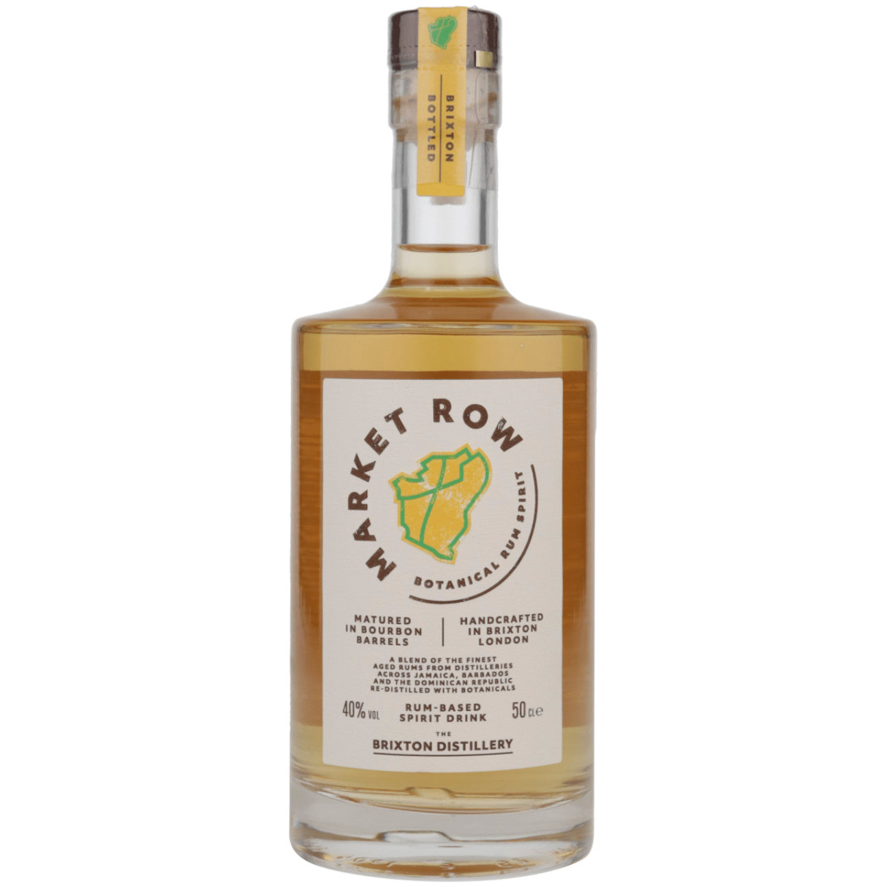 Market Row Premium Botanical Rum - Spirituose auf Rumbasis 40% vol. 0.5l