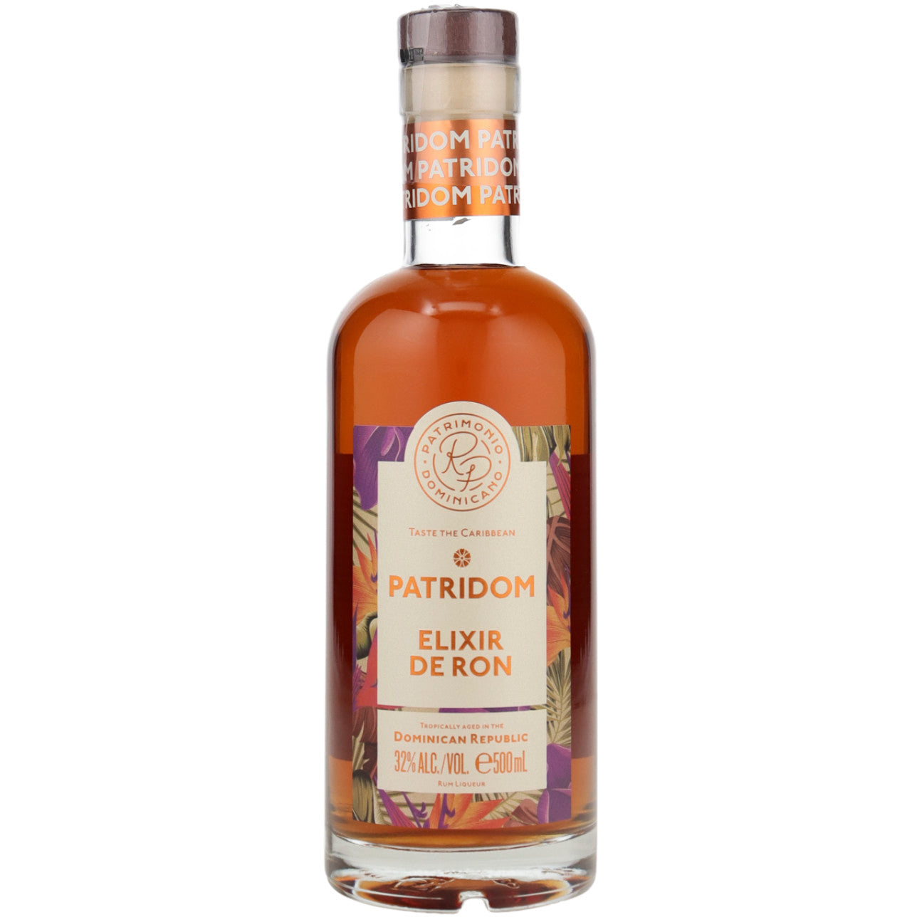 Patridom Elixir de Ron - Dominikanischer Rumlikör 32% vol. 0,5l