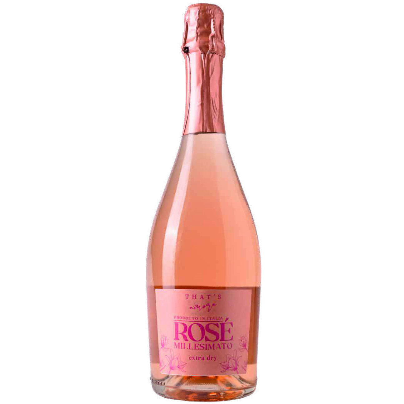Thats Amore »Rosé Millesimato« Extra Dry 0,75l - Prosecco von Fasol Menin