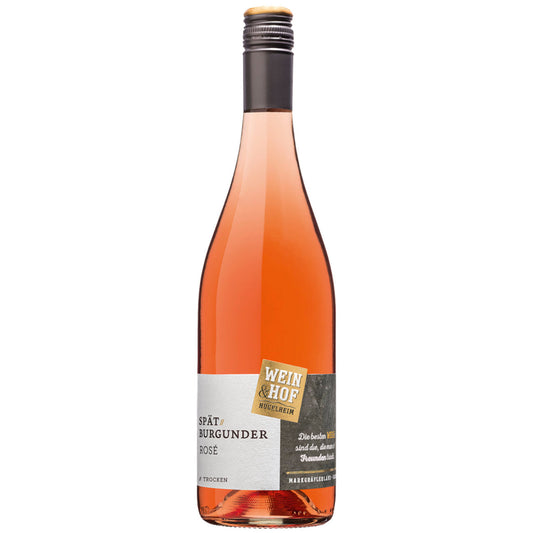 Wein & Hof Hügelheim Spätburgunder Rosé QbA trocken 0,75l