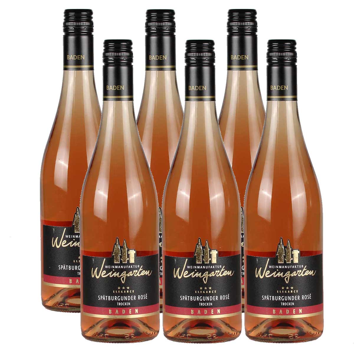 Weinmanufaktur Weingarten Spätburgunder Rosé Elegance 12,0% vol. 0,75l