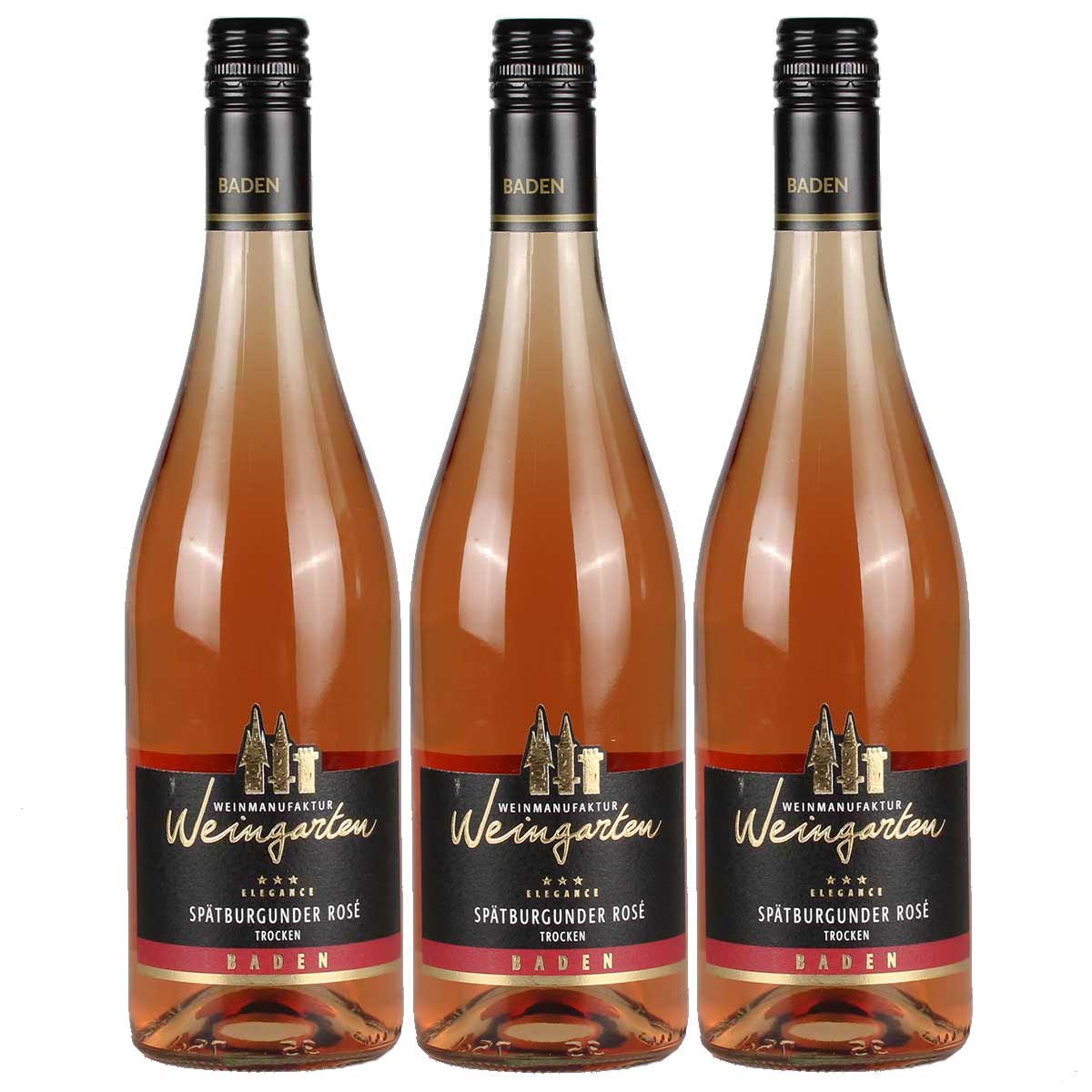 Weinmanufaktur Weingarten Spätburgunder Rosé Elegance 12,0% vol. 0,75l