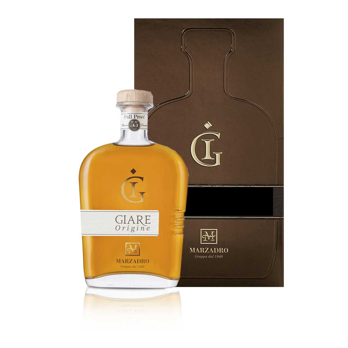 Marzadro Giare Origine - Full Proof 55% vol. 0,70l