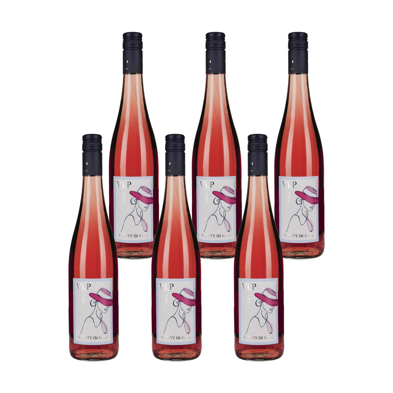 Viktoria Peitz Pretty in Pink Rosé feinherb 0,75l – 6 Flaschen
