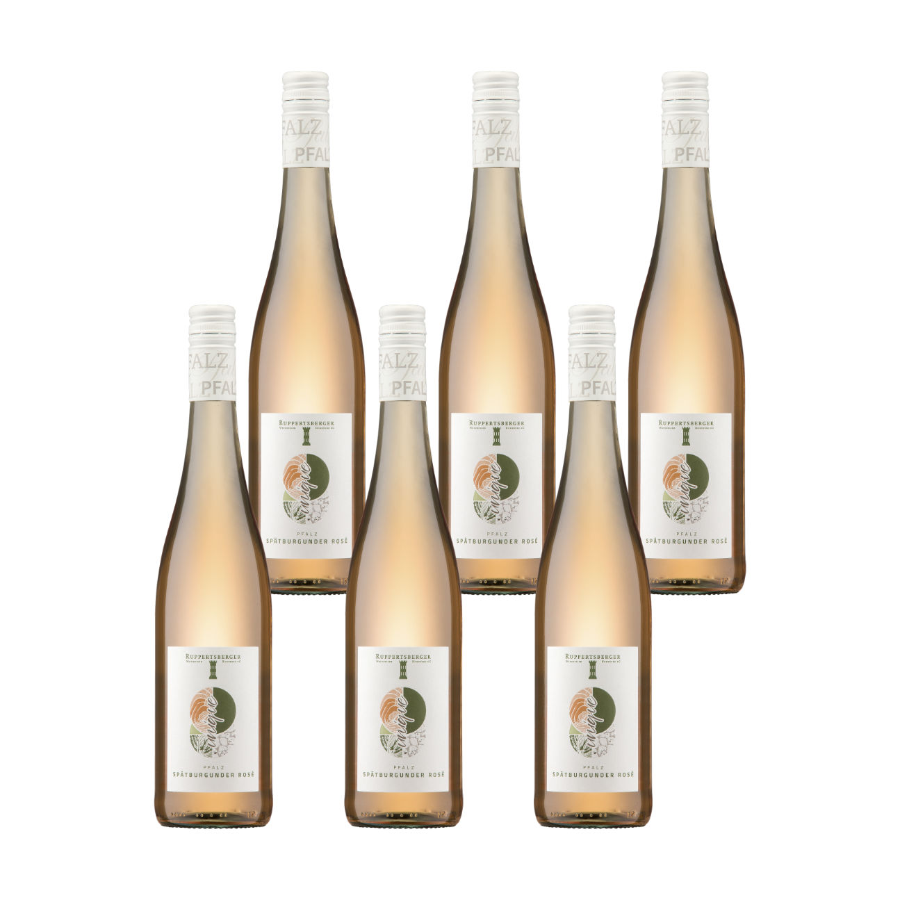 Ruppertsberger Spätburgunder Rosé QW trocken (Bio-Wein) 0,75l