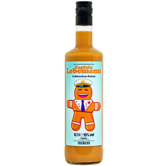 🎄 Captain Lebemann Lebkuchen-Sahne – Winterlicher Genuss 15% vol. 0,7l