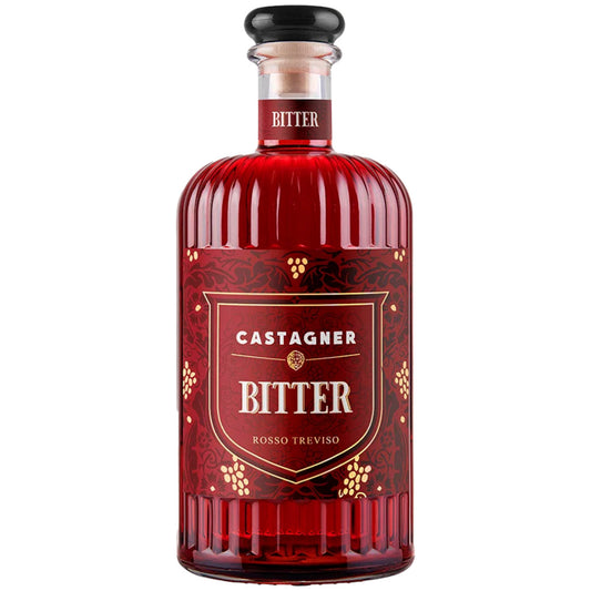 Flasche Castagner Bitter Rosso Treviso Aperitif 25 % vol. 0,7 l