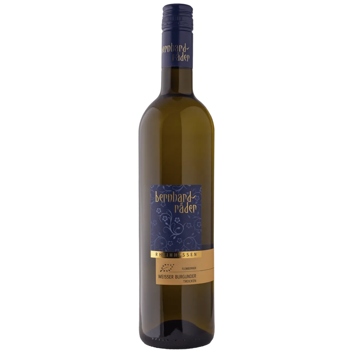 Bernhard-Räder Flomborner Weisser Burgunder Weißwein 0,75 l trynk.de
