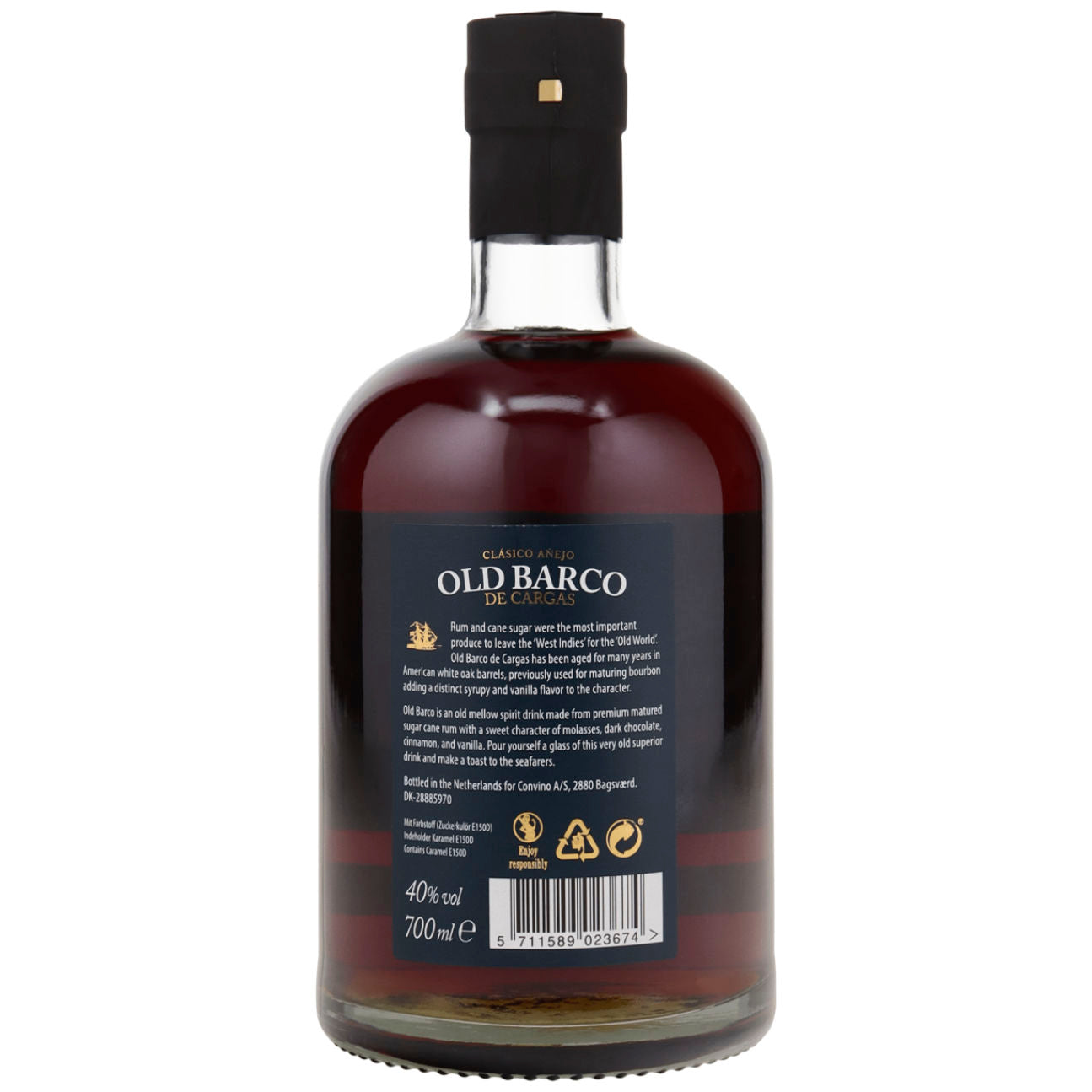 Old Barco de Cargas XO 40% vol. 0,7l