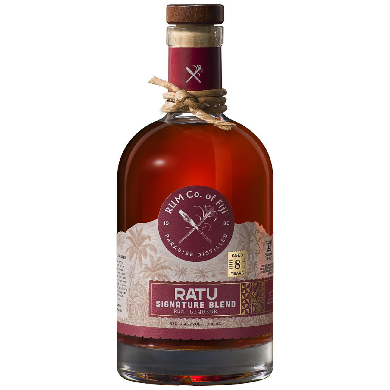 RATU Signature Blend Rumlikör: 8 Jahre gereift, Fidschi Premium-Rum ...