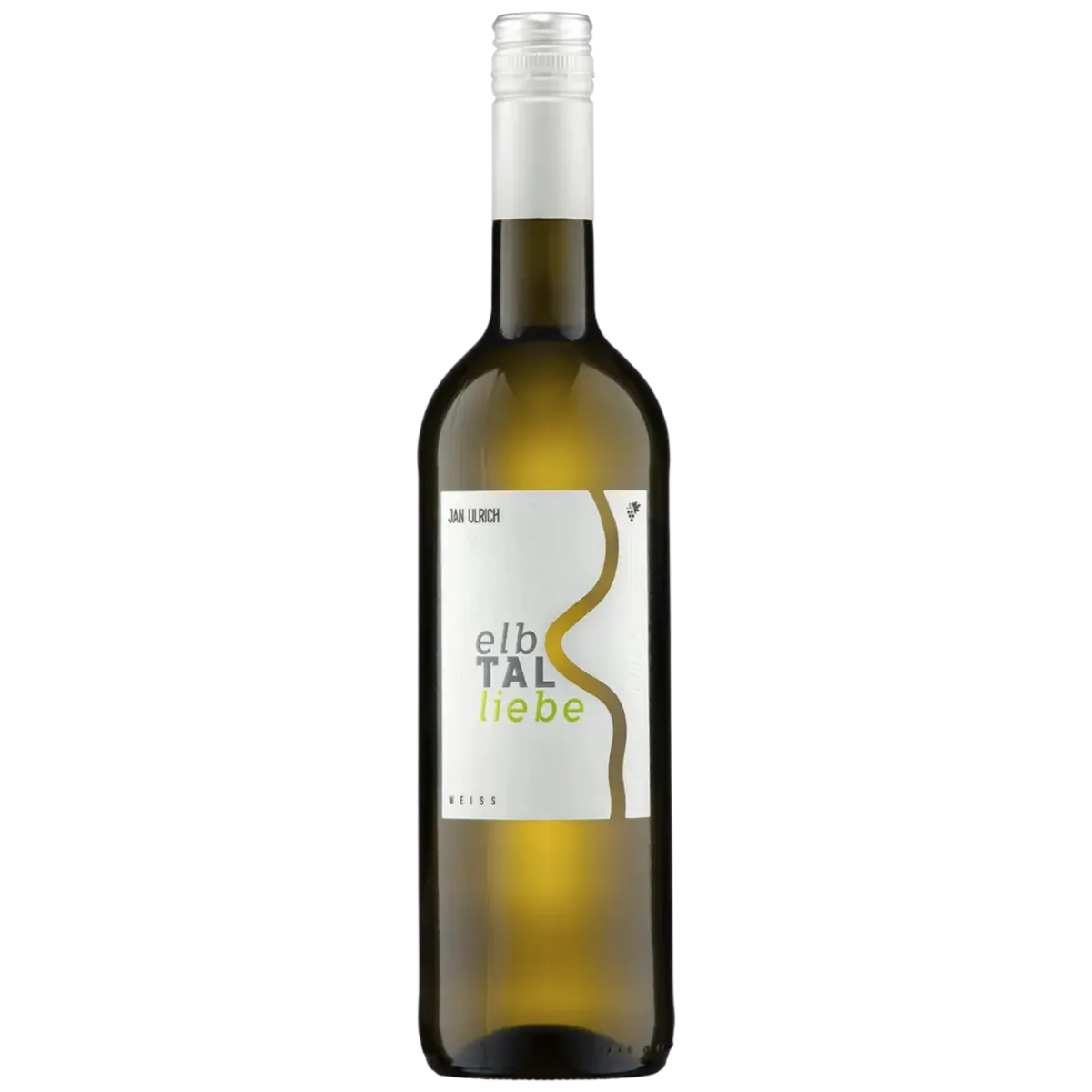 Weinkellerei Jan Ulrich Elbtalliebe weiß Qualitätswein trocken 0,75l