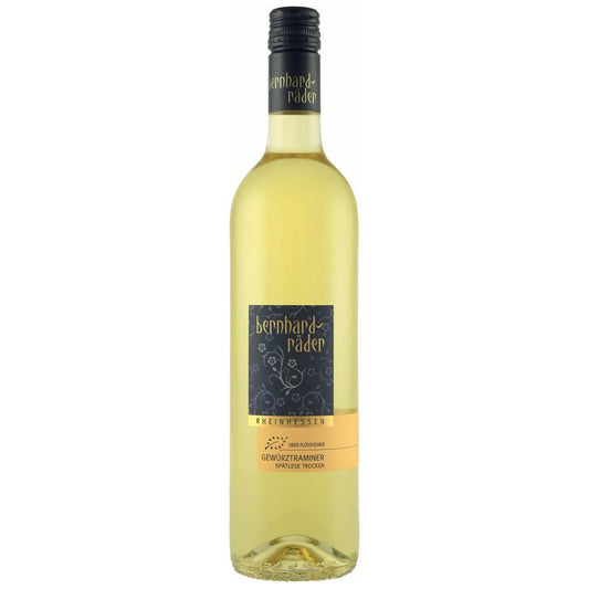 Bernhard Räder Ober-Flörsheimer Gewürztraminer Spätlese trocken Weißwein 0,75 l trynk.de