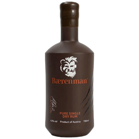 Bærenman Pure Single Dry Rum 43% vol. 0,7l