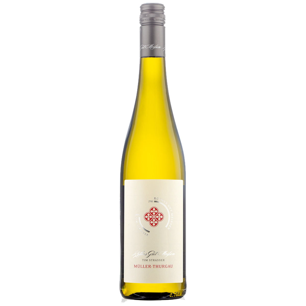 Weingut Tim Strasser Müller-Thurgau Q.b.A. trocken 0,75l Rothes Gut Meißen trynk.de