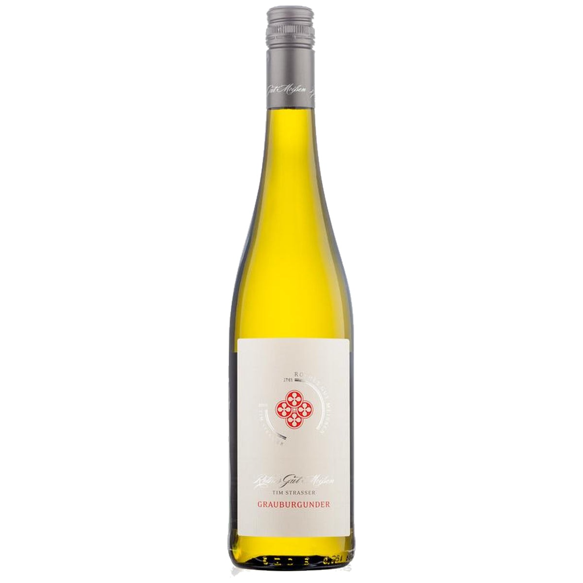 Weingut Tim Strasser Grauburgunder Q.b.A. trocken 0,75l Rothes Gut Meißen trynk.de