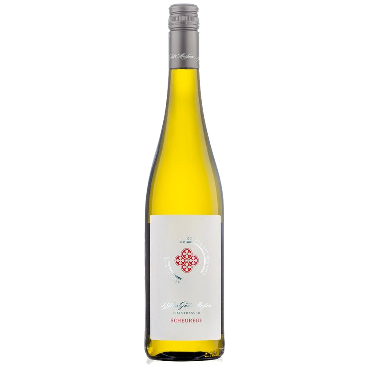 Weingut Tim Strasser Scheurebe Q.b.A. trocken 0,75l Rothes Gut Meißen trynk.de