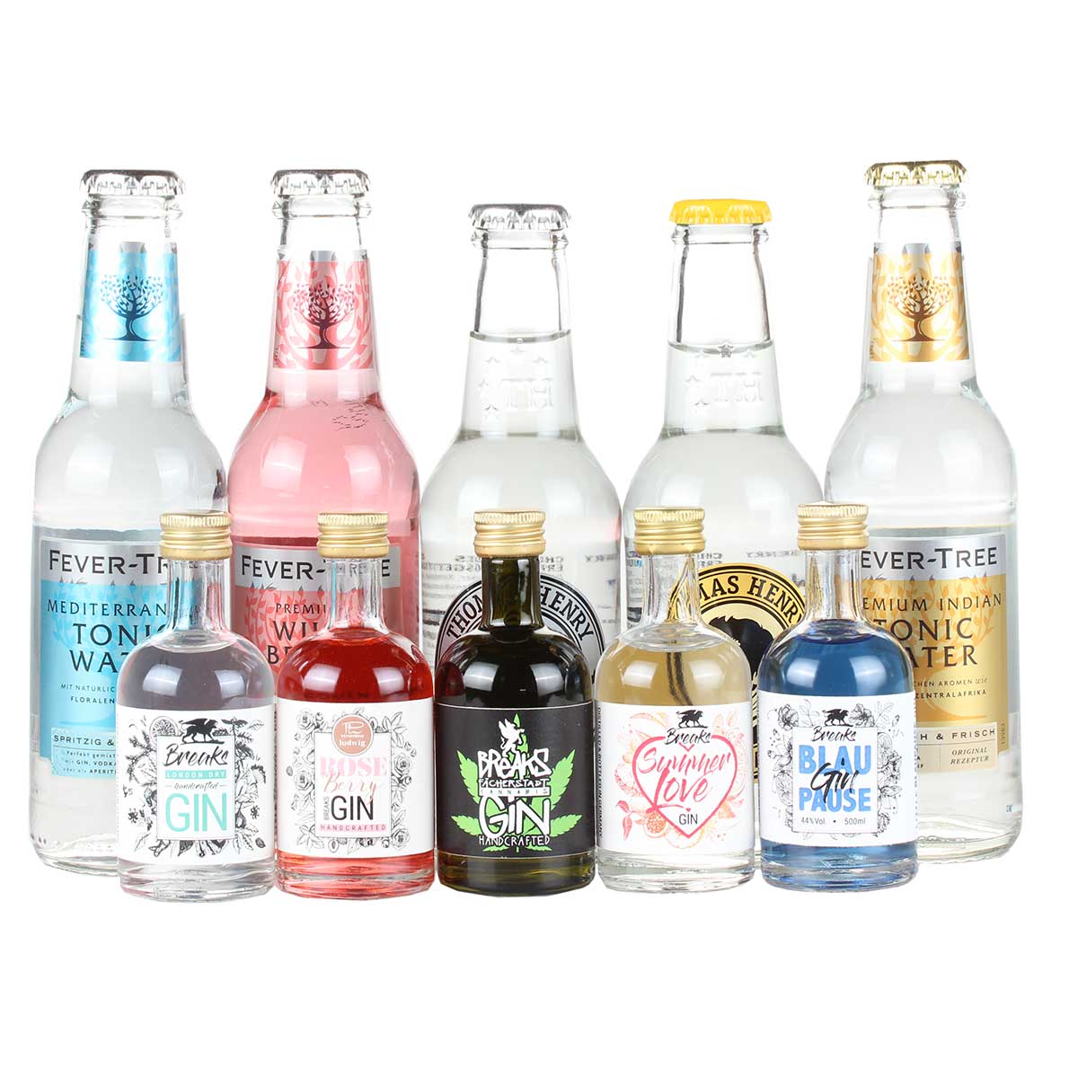 Breaks - Fächerstadt Dry Gin Tasting Box 42-44% vol. Box 1