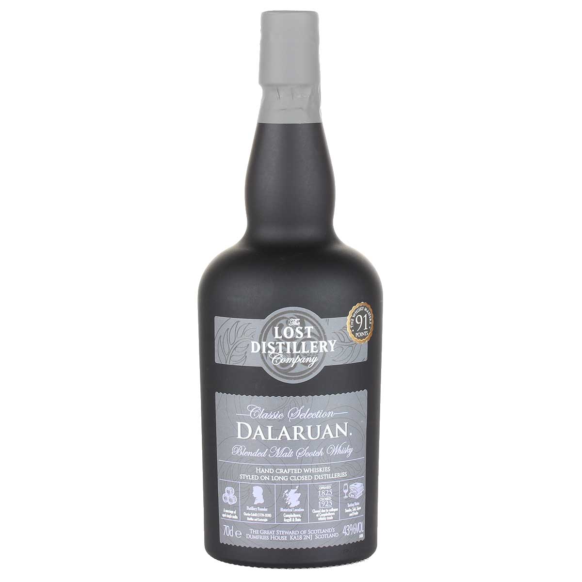 The Lost Distillery Dalaruan. Scotch Whisky 43% vol. 0,7l in Geschenkdose
