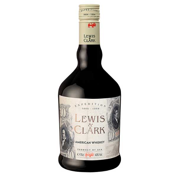 Whiskey Lewis & Clark American Whiskey 3 Jahre in getoasteten Fässern gereift 40% vol. 0,7l